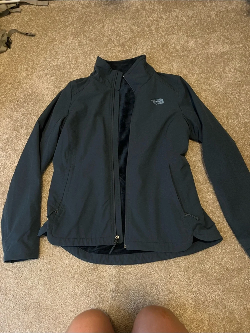 The North Face Women's Dark Gray Softshell Utility Jacket